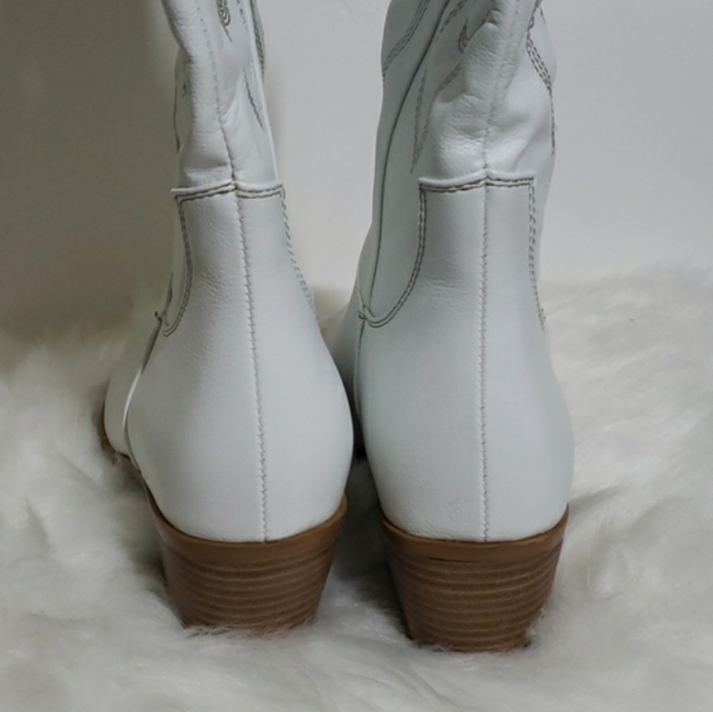 NEW Billini Urson White Cowboy Boots Size 9 - Picture 9 of 10